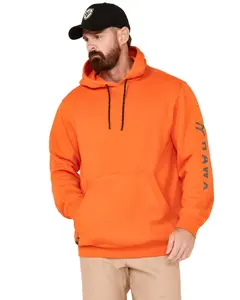 Hawx Men's Season Logo Hooded Work Sweatshirt - Hxfa20k30-Org