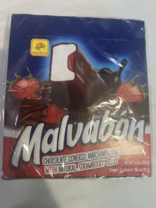 malvabon chocolate cubierto con bombón