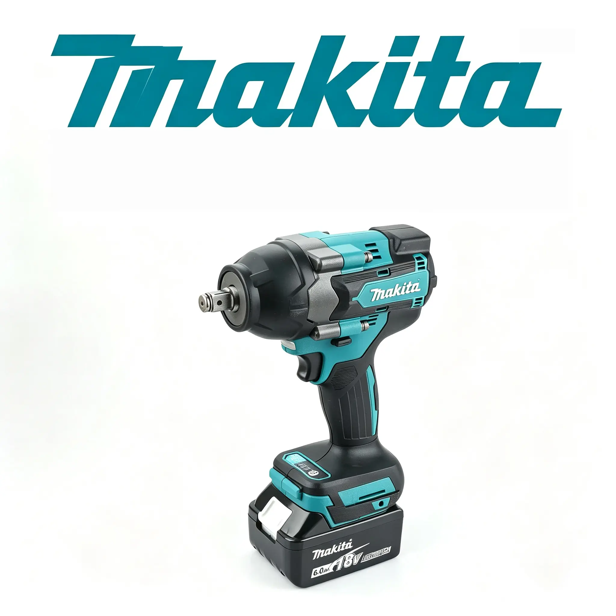 Makita 700 Square Drive Impact Wrench, Compact Body with Auto-Stop Mode, Power Tool for Automotive Repair, Construction Assembly
