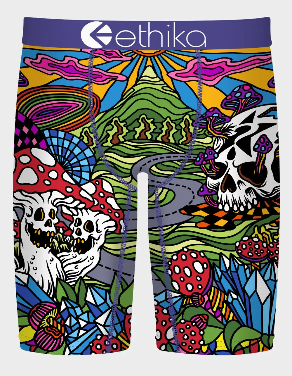 ETHIKA Shroom Roads Staple Mens Boxer Briefs