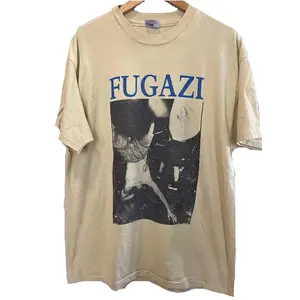 Vintage 90's Fugazi Post Hardcore Punk Band Concert T Shirt All Size