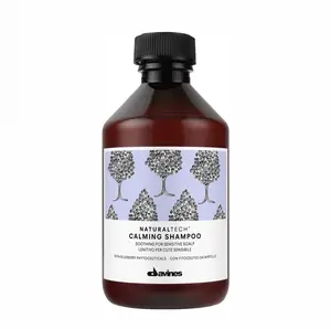 Davines Naturaltech Calming Shampoo 10oz - Soothing & Gentle Cleansing for Sensitive Scalp with Blueberry Phytoceuticals