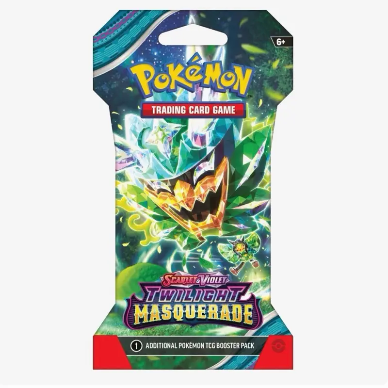 Pokemon Twilight Masquerade Sleeved Booster Pack - SV06