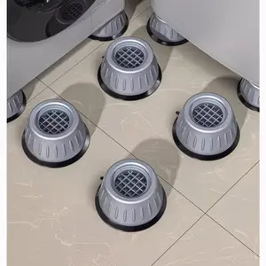 Washing Machine Base Shock Absorber Pad, Anti-Slip Thickened Universal Quiet Home Use, Full Automatic Enhanced Padding