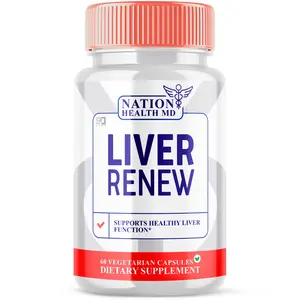Liver Renew Daily Support for Liver Health and Wellness 60 Capsules