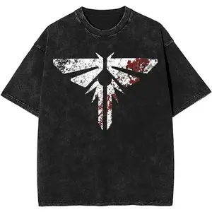 The Last Of Us Firefly  TShirt Men Women Streetwear Hip Hop Cotton Tees Harajuku Novelty