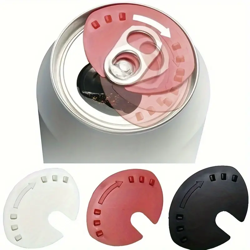 10pcs Seal Freshness with Ease: Food-Grade Plastic Can Lid for Soda Bottles, Ideal for Outdoor Kitchen Use, Leak Proof Lid