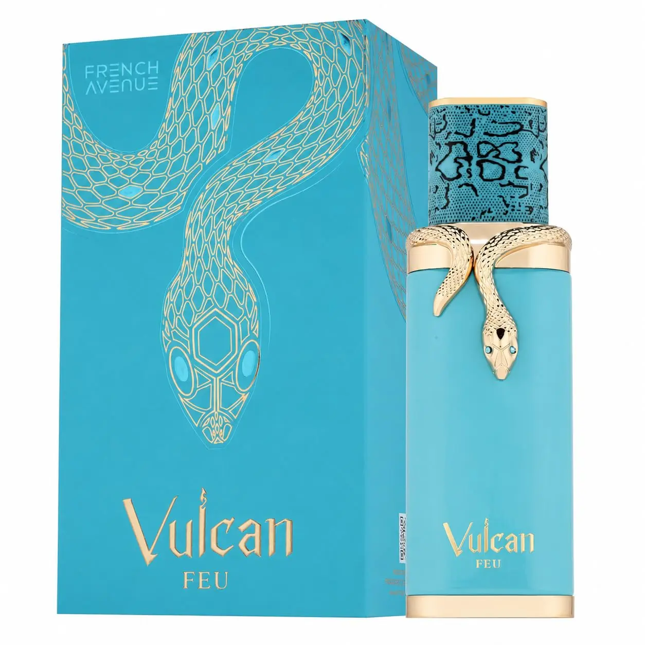 Vulcan Feu EDP, 100ml Bold Tropical & Citrus Unisex Fragrance by French Avenue, Tropical Unisex Fragrance