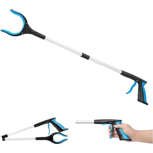 High-End 34 Inch Grabber Tool with Strong Magnet, Lightweight Extra Long Reach, Wheelchair Aid for Elderly, Ideal for Trash Pickup, Garden Tools