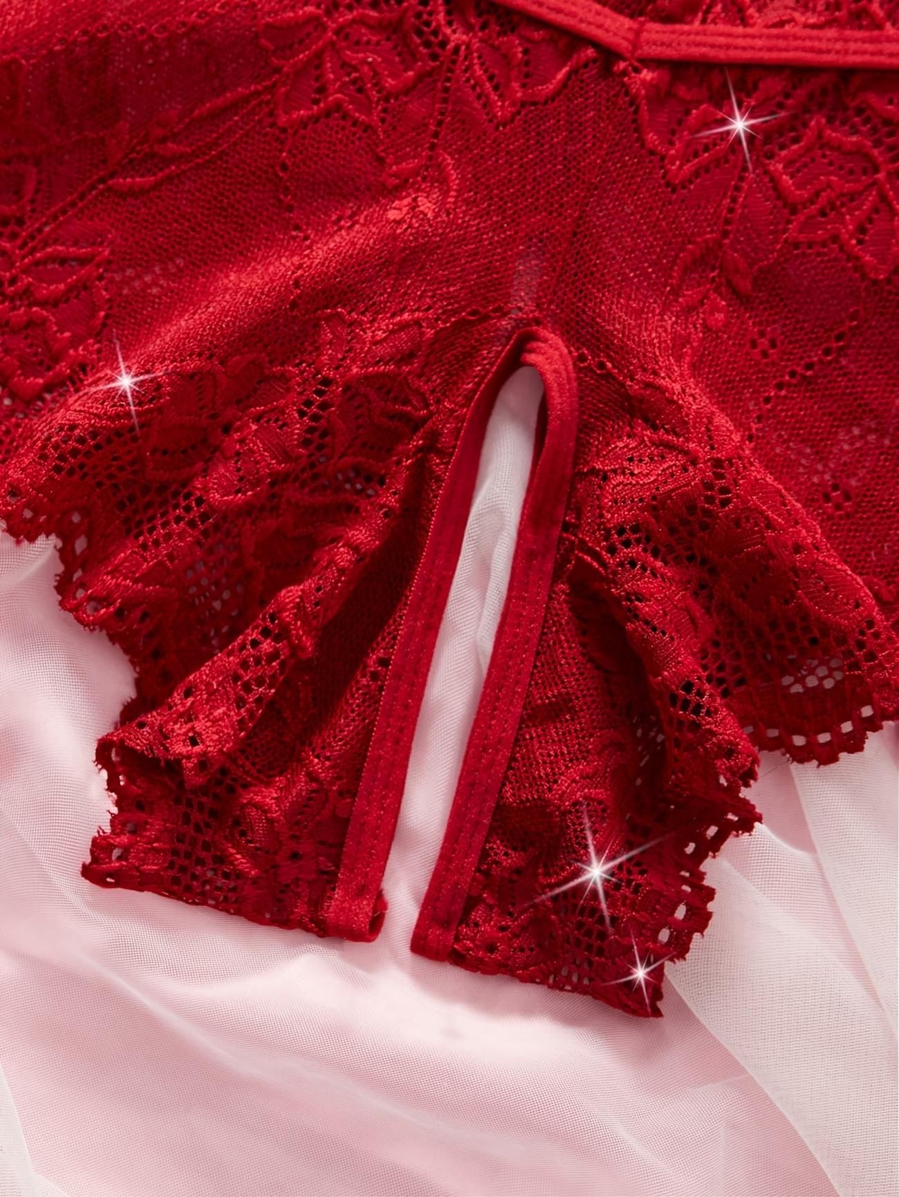 Women Solid Color Lace Trim Cami Top & Shorts Pyjama Two-piece Set, Casual Comfy Camisole & Shorts PJ Set, Women's Sleepwear for All Seasons