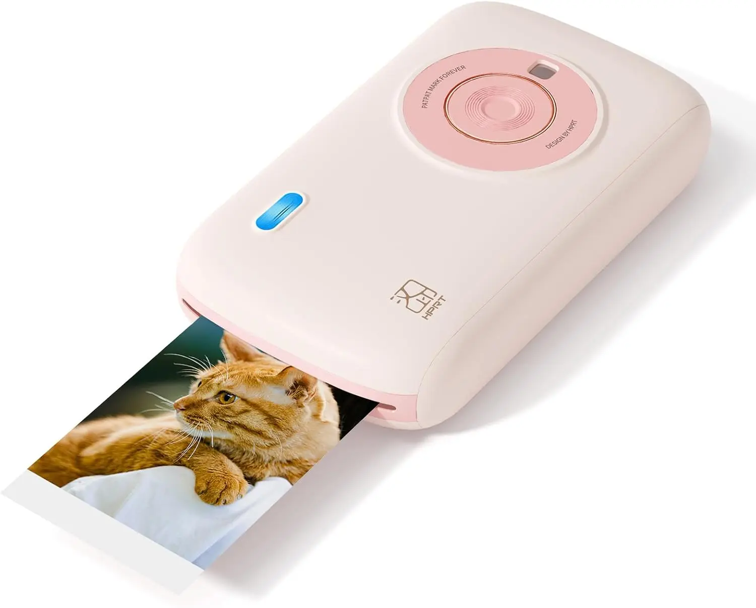HPRT CP2100 Portable Wireless Photo Printer with AR for iPhone & Android, 2.1x3.4 Mini Instant Color Picture Printer, Initial 10 Sheets Included fotos  impresas,Valentines Gift