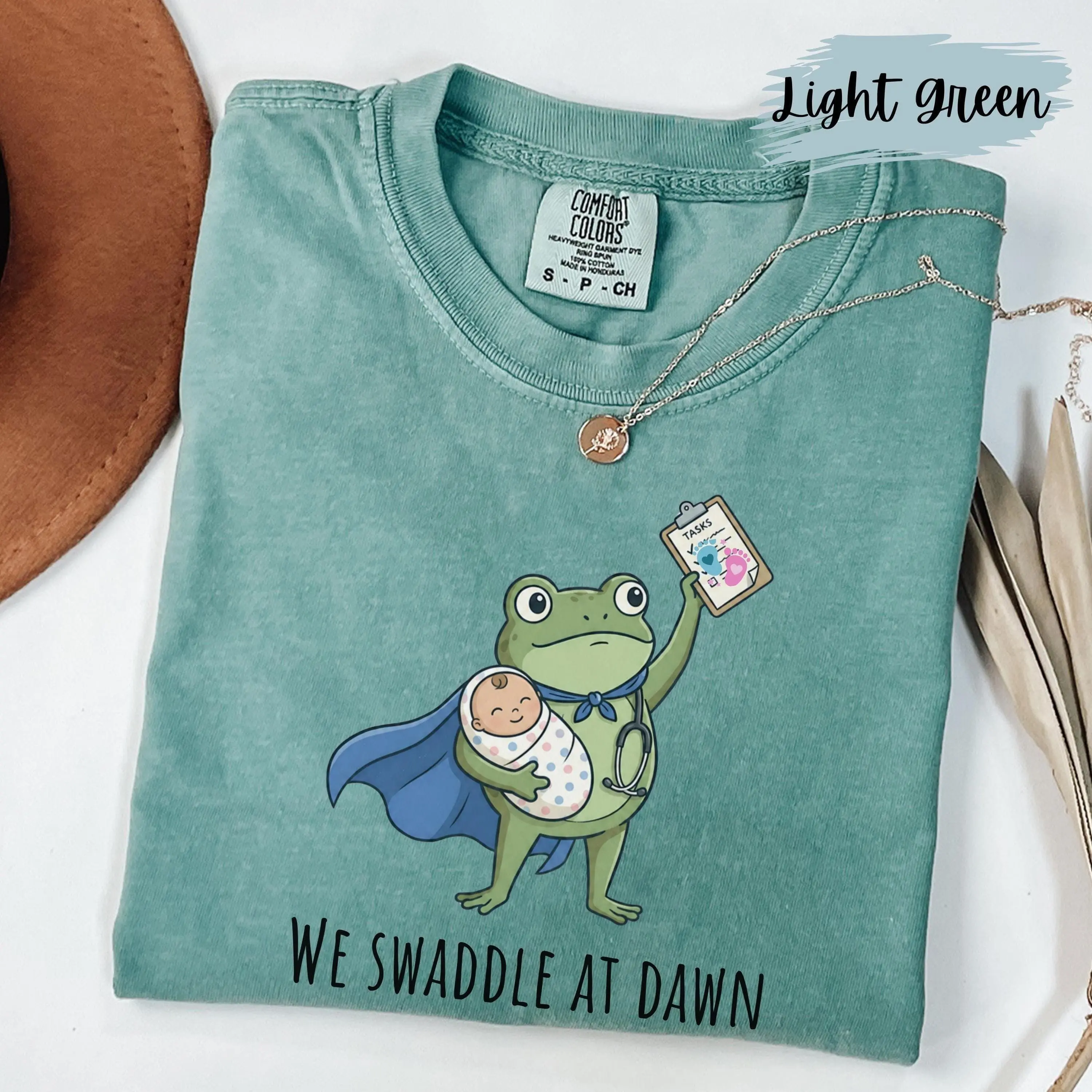 Comfort Colors Funny NICU Nurse shirt, Funny Frog shirt for Pediatric ICU nurse, Mother-Baby Medical Staff Shirt, Group Matching shirts