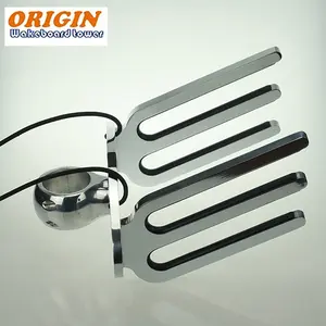 Origin Oval Plate Wakeboard Rack Mirror Polished Finish