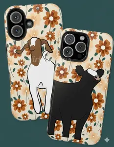 Livestock Fall Floral Tough Phone Cases