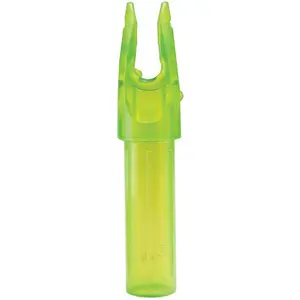 Carbon Express .203 Launchpad Precision Nock 12-Pack - Clear/Green
