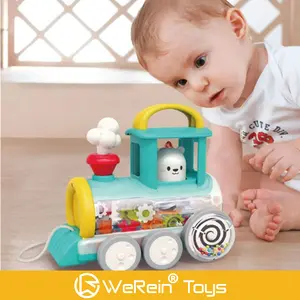 Infant Push Pull Train Toy, Safe & Durable Design, Perfect for Babies & Toddlers, Ideal Gift for Kids, Fun Learning Tool