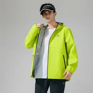 361° Men's & Women's Waterproof Jacket Lightweight Cycling Rain Windbreaker Running Biking Hiking Unisex Comfortable Sports Jacket with Adjustable Zipper Closure 632510608F