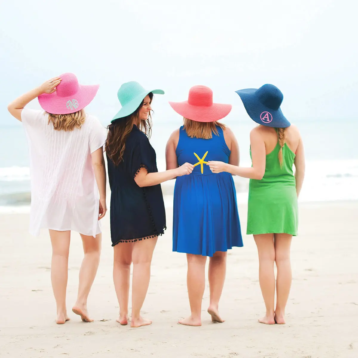 Monogrammed Floppy Hat