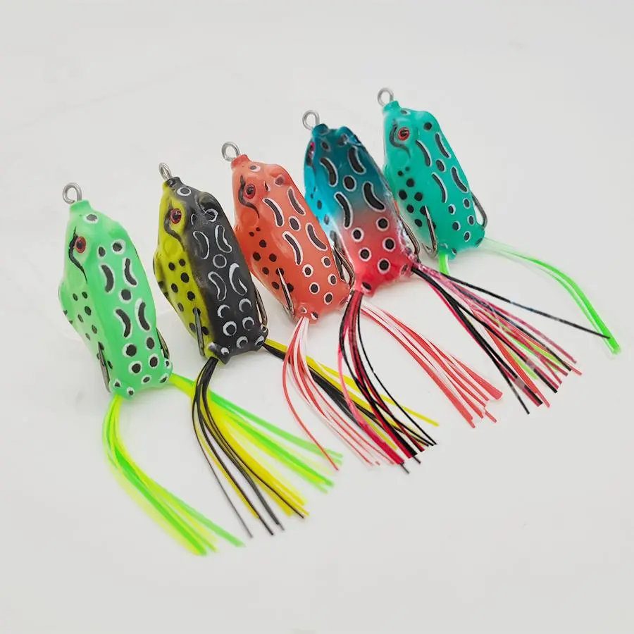 Bionic Frog Shaped Fishing Lure Kit, Topwater Lure, Realistic Frog ...