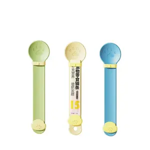 Pet Cat Food Feeder Spoon, Nutritional Meat Mud Scoop, Liquid Snack Dispenser for Cats, Easy-To-Use Pet Feeding Tool