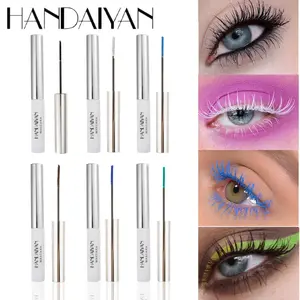 Long-Lasting Hold 12-Color Mascara | HANDAIYAN - Waterproof Volumizing, Lash Definition for Casual Meetups, Office Commutes Glam