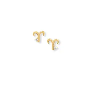 Harper Ray Zodiac Sign Post Earring - Astrology Studs