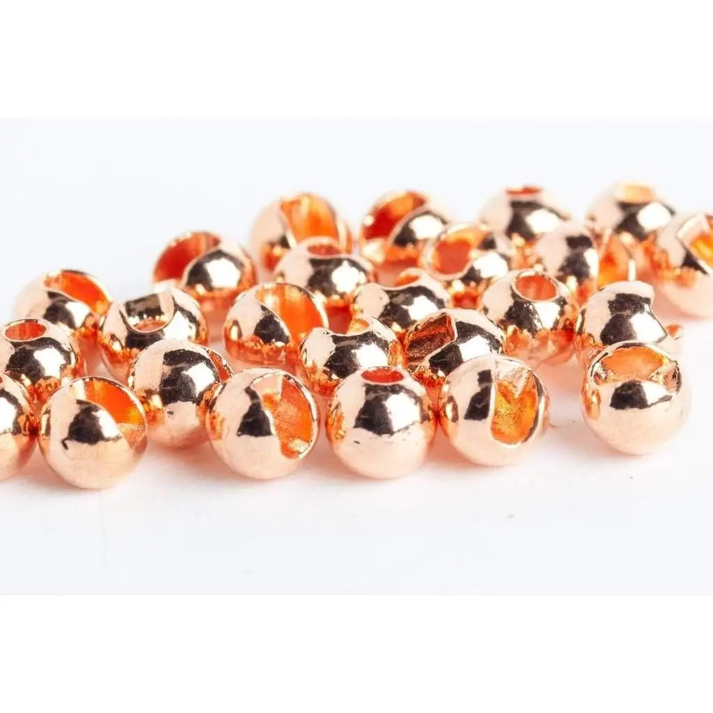 Slotted Tungsten Beads for Fly Tying - 25 Pack
