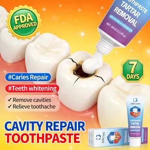 ZKRICARO Anti-Cavity Repair Toothpaste FDA Approved Cavity Repair Removes Plaque Strengthens Enamel Relieves Sensitivity Oral Health