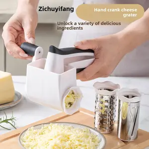 Rotating Multifunctional Creative Cheese Grater Slicer