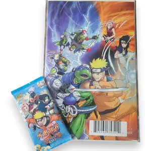 Naruto X TMNT Crossover Issue 1 Variant Cover RE - Trading Card & Comic Bundle (RE) - Includes a Naruto Trading Card Pack and Comic Book Bagged and Boarded - Teenage Mutant Ninja Turtles Qty 1