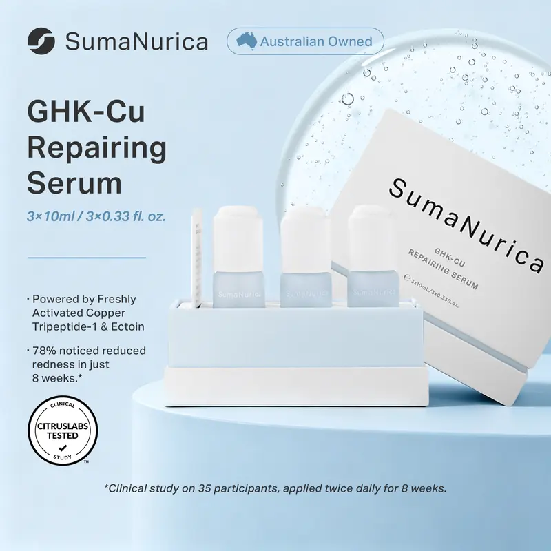 [SumaNurica] GHK-Cu Repairing Serum – Calm Redness & Strengthen Skin Barrier