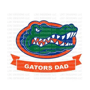Personalized UF Gators Vinyl Decal