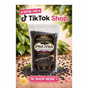 Pwa Nwa Haitian Black Beans 16 oz Premium Quality TikTok Shop Now