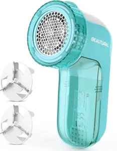 Fabric Shaver & Lint Remover, 2-Speed Sweater Defuzzer with 2 Blades, Battery Operated for Fuzz, Lint, Pills, Bobbles