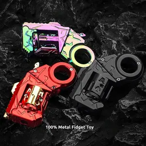 Pocket Size Mini Metal Blaster Stress Relief Toy Emittable Fingertip Toys Heavyweight Fidget Toys