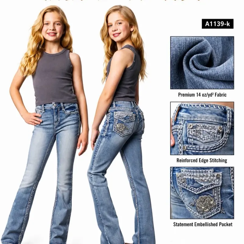 Answer Me Girl Jeans