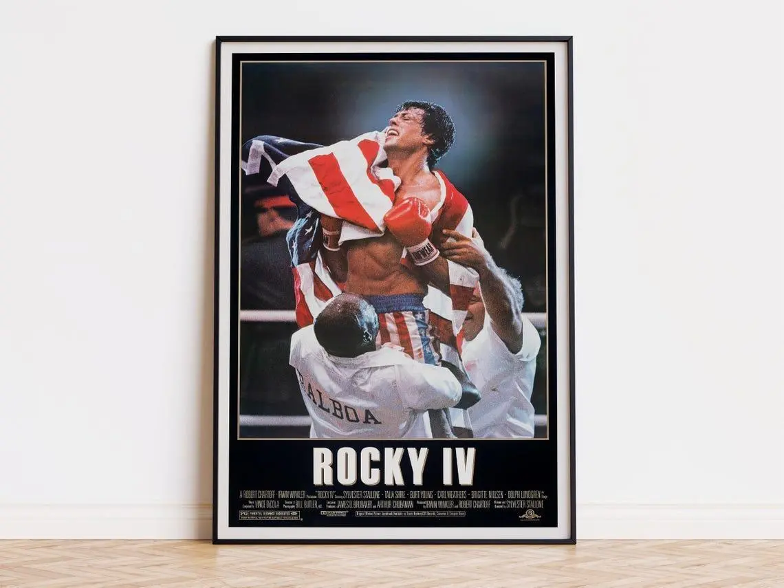 Rocky IV - Movie Poster  | High Quality Ready To Print