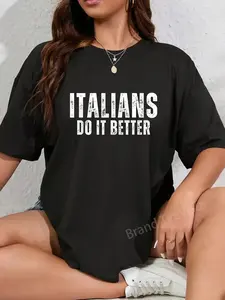 Italians Do It Better Italia Italiano Italy Funny Vintage T-Shirt