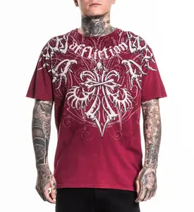 Affliction Men's T-shirt Skeleton