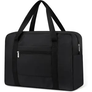 Foldable Lightweight Travel Duffel Bag - Weekender Overnight Carry-On Tote for Men & Women