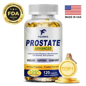 Prostate Advanced, Saw Palmetto Sitosterol Capsules for Men's Prostate Health, Hair Growth, Men's Health, Urinary Tract Health
