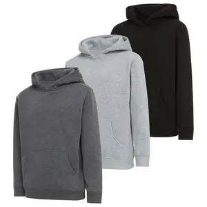 Pure Champ Boys Fleece Pullover Hoodies 3-Pack | Athletic Everyday Sweatshirts | Sizes 4–20