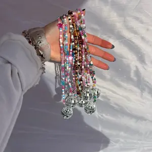 Preppy personalized rearview mirror car charms