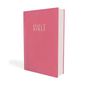 NIV, Gift and Award Bible, Leather-Look, Pink, Red Letter, Comfort Print