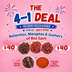 4-IN-1 July Snack Pack Bundle