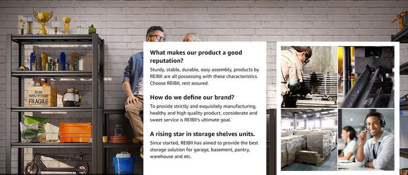 Raybee Shelf Wire Metal Shelving Storage Utility Rack Adjustable Shelves, Standing Shelf Units for Laundry Kitchen Pantry Closet Balcony Plant Pot Greenhouse