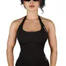 Impact Halter Top Gym Clothes Woman Removable Chest Pad Yoga Tank Tops Pilates Push-up Sports Bra Fitness Workout Activewear Outfits Compression