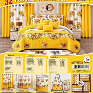 32 pcs bed spread set