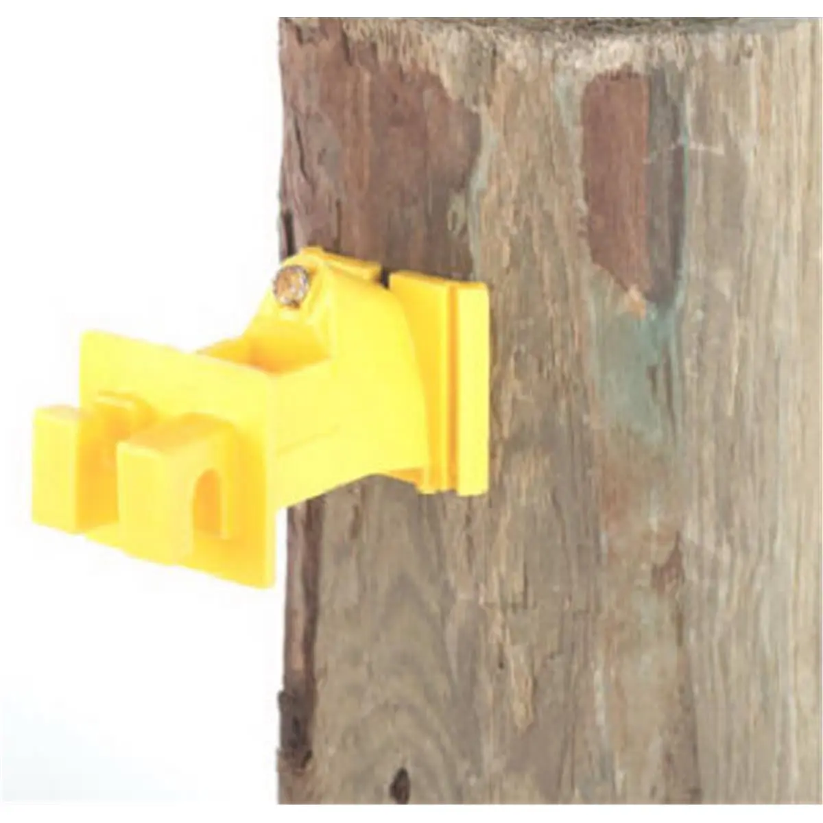 Dare Products SNUG-SWP-25 Snug Wood Post Insulator- Yellow- 25 Count