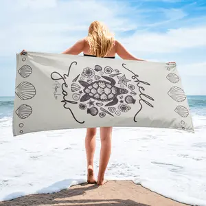 Shell Yeah Premium Beach Towel